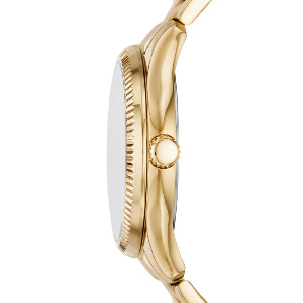 Fossil Rye 36mm Multifunction Stainless Steel Watch - Preorder