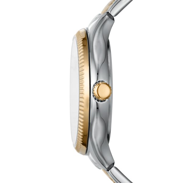 Fossil Rye 36mm Multifunction Stainless Steel Watch - Preorder