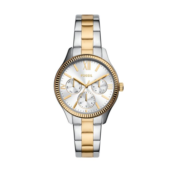 Fossil Rye 36mm Multifunction Stainless Steel Watch - Preorder