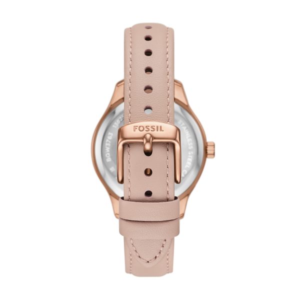 Fossil Rye 36mm Multifunction Leather Watch - Preorder