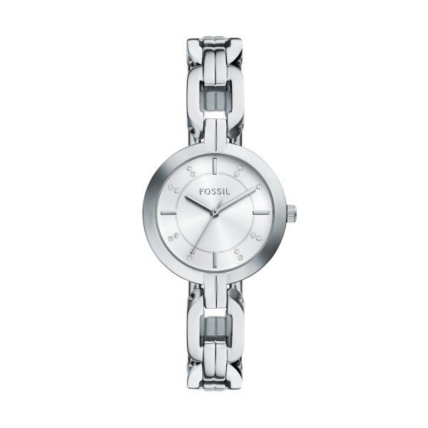 Fossil Kerrigan 32mm Three-Hand Stainless Steel Watch - Preorder