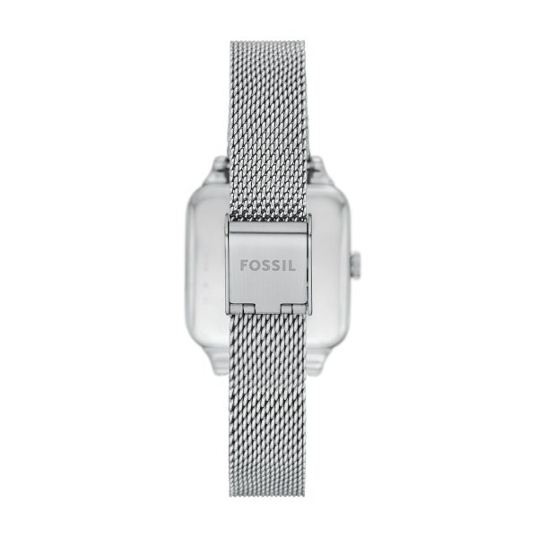 Fossil Colleen 28mm Three-Hand Stainless Steel Mesh Watch - Preorder