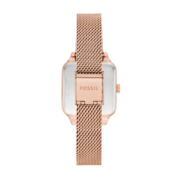 Fossil Colleen 28mm Three-Hand Stainless Steel Mesh Watch - Preorder