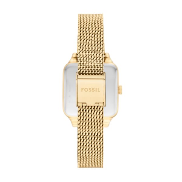 Fossil Colleen 28mm Three-Hand Stainless Steel Mesh Watch - Preorder