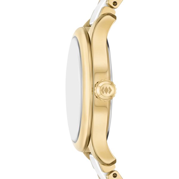 Fossil Gilmore 38mm Three-Hand Date and Ceramic Watch - Preorder
