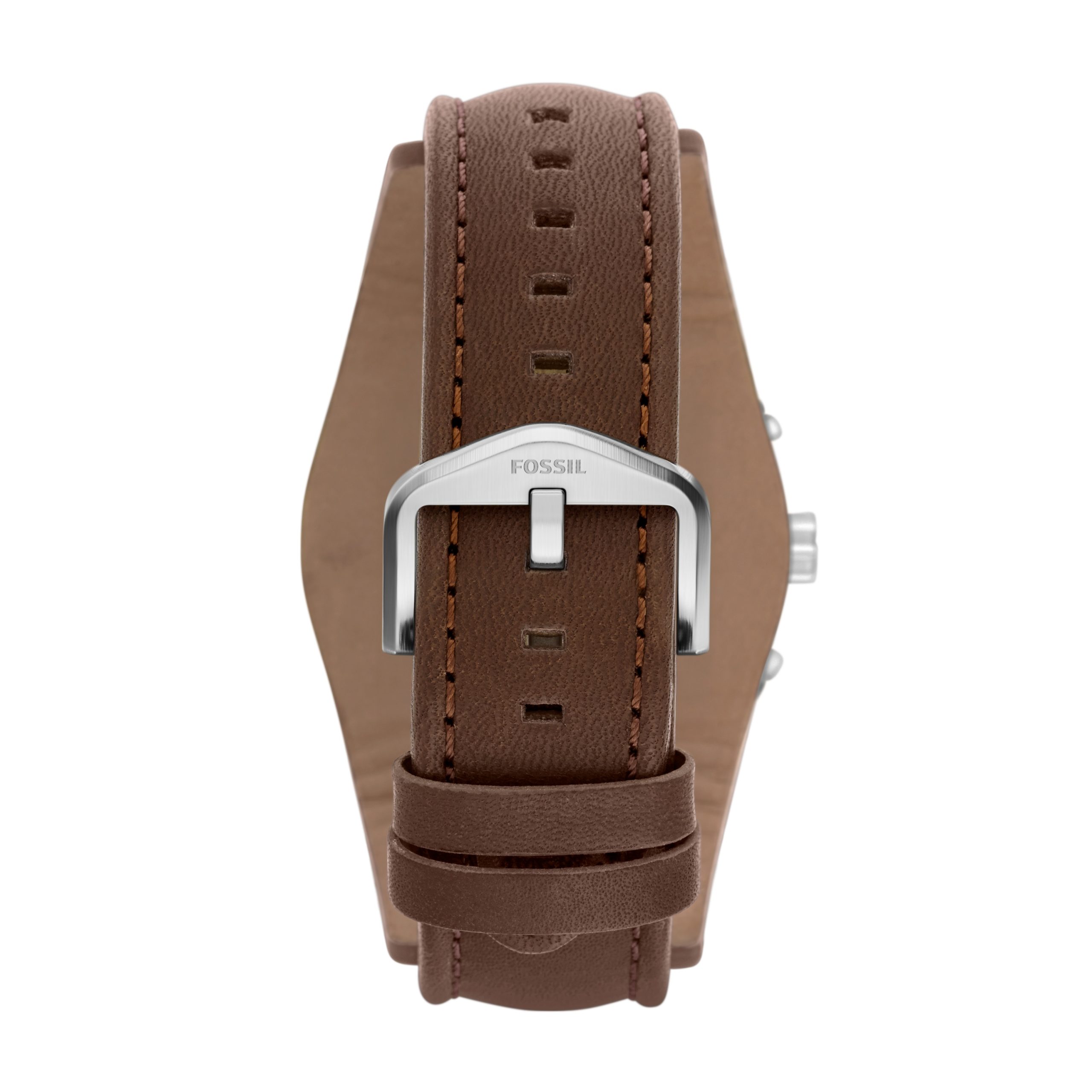 Fossil Coachman 45mm Chronograph Leather Watch - Preorder - Image 2