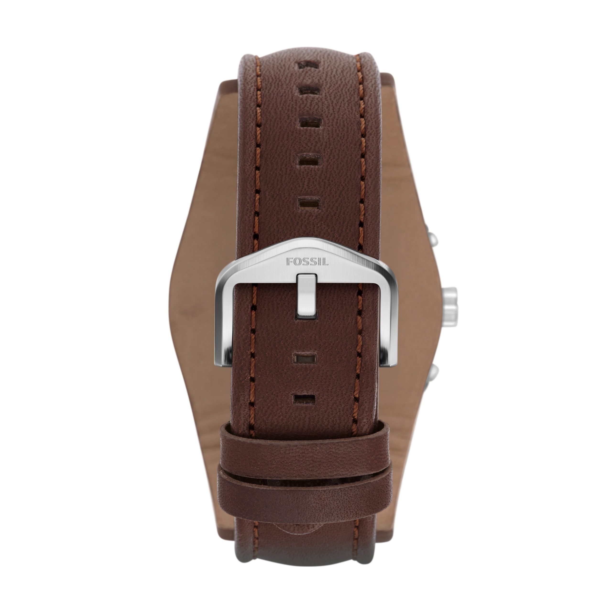 Fossil Coachman 44mm Chronograph Leather Watch - Preorder - Image 2