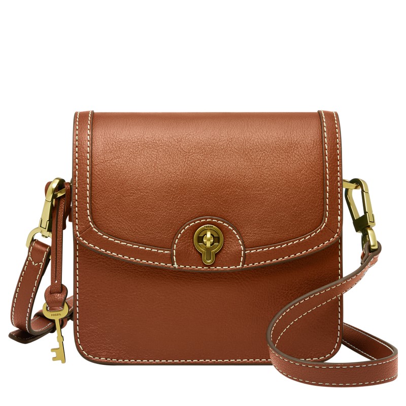 Fossil Emery Small Crossbody SHB3264111 white leather specific bag 2026