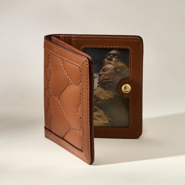 Fossil Emery Small Snap Bifold Wallet Medium Brown 2026