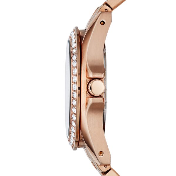 Fossil Riley 38mm Multifunction Stainless Steel Watch - Preorder