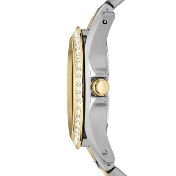 Fossil Riley 38mm Multifunction Stainless Steel Watch - Preorder