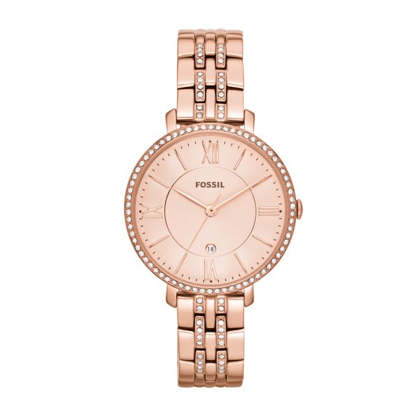 Fossil Jacqueline 36mm Three-Hand Stainless Steel Watch - Preorder