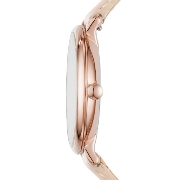 Fossil Jacqueline 36mm Three-Hand Date Leather Watch - Preorder