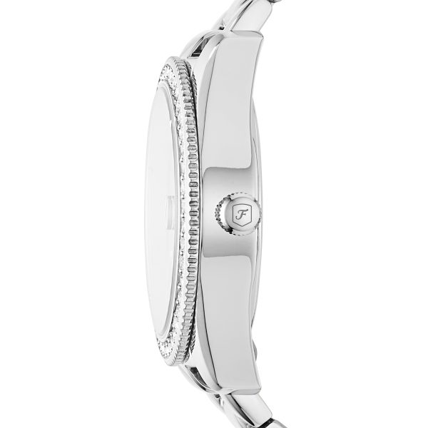 Fossil Scarlette 33mm Three-Hand Date Stainless Steel Watch - Preorder