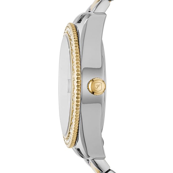Fossil Scarlette 33mm Three-Hand Date Stainless Steel Watch - Preorder