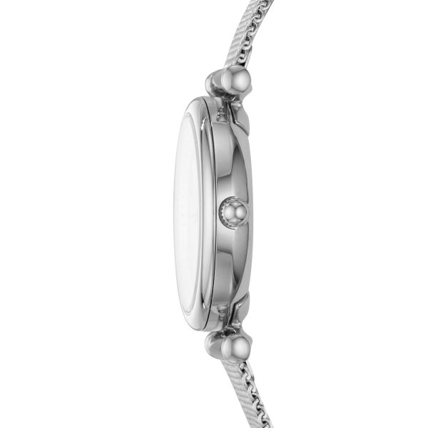 Fossil Carlie Mini 28mm Three-Hand Stainless Steel Watch - Preorder