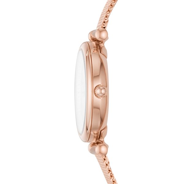Fossil Carlie Mini 28mm Three-Hand Stainless Steel Watch - Preorder