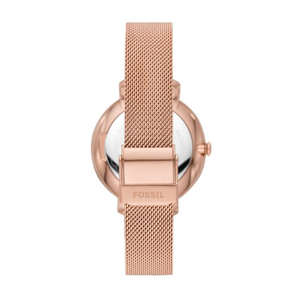 Fossil Jacqueline 36mm Three-Hand Date Stainless Steel Watch - Preorder