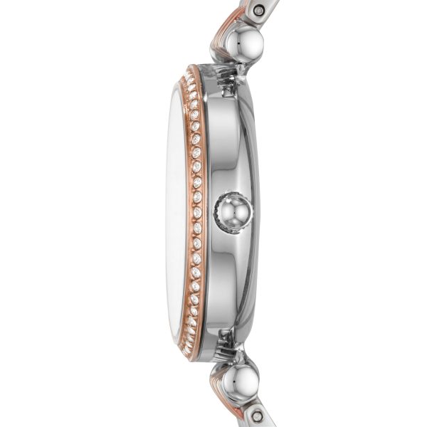 Fossil Carlie Mini 28mm Three-Hand Stainless Steel Watch - Preorder