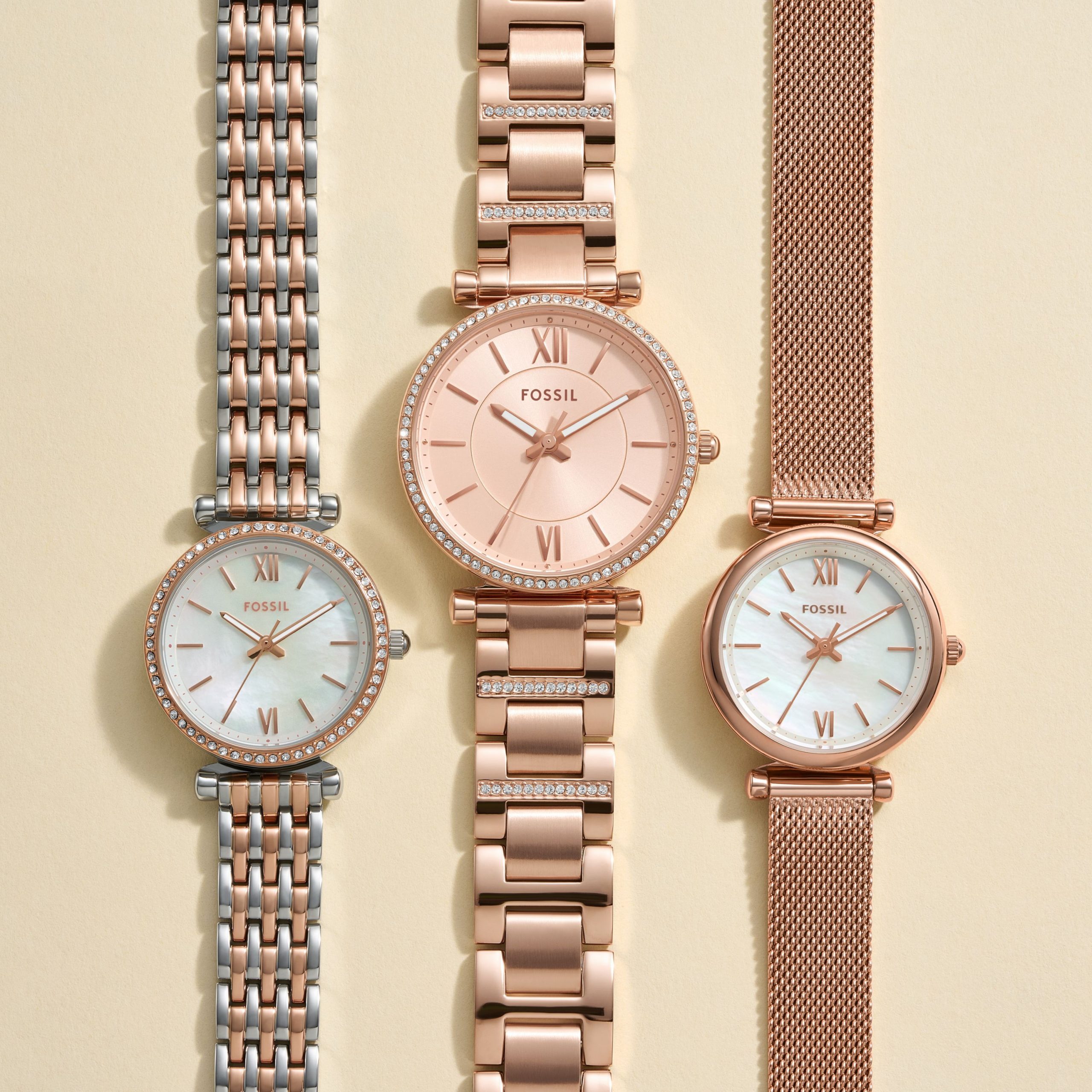 Fossil Carlie 35mm Three-Hand Stainless Steel Watch - Preorder - Image 12