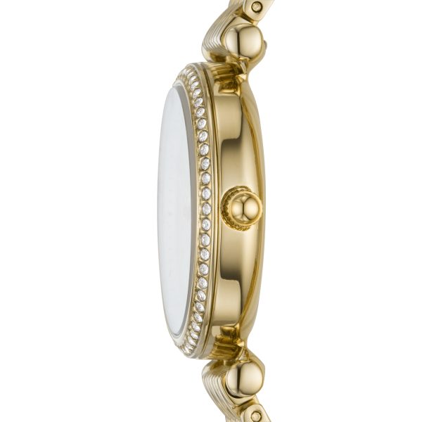 Fossil Carlie Mini 28mm Three-Hand Stainless Steel Watch - Preorder