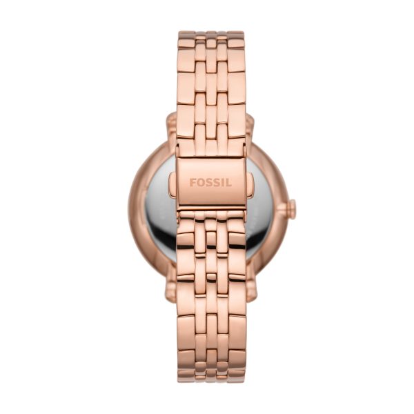 Fossil Jacqueline 36mm Sun Moon Multifunction Stainless Steel Watch - Preorder