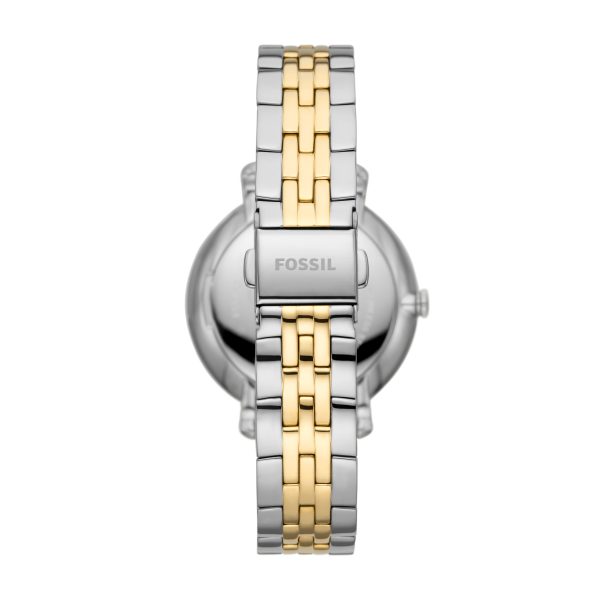 Fossil Jacqueline 36mm Sun Moon Multifunction Stainless Steel Watch - Preorder