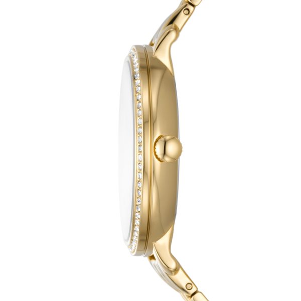 Fossil Jacqueline 36mm Sun Moon Multifunction Stainless Steel Watch - Preorder