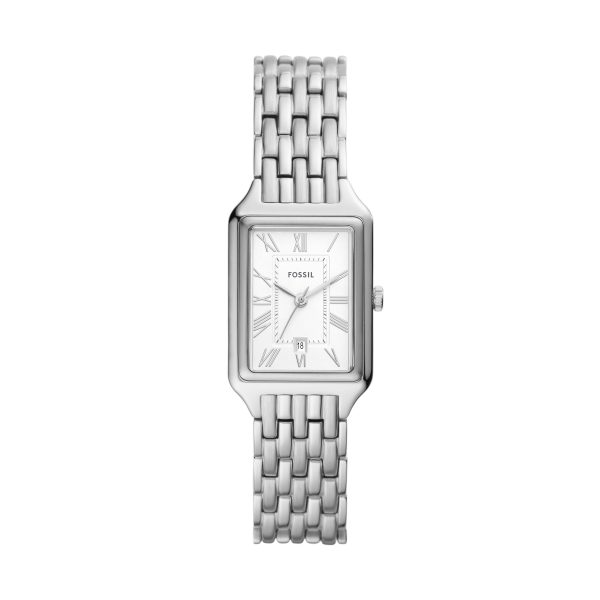 Fossil Raquel 23mm Three-Hand Date Stainless Steel Watch - Preorder