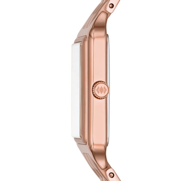 Fossil Raquel 23mm Three-Hand Date Stainless Steel Watch - Preorder