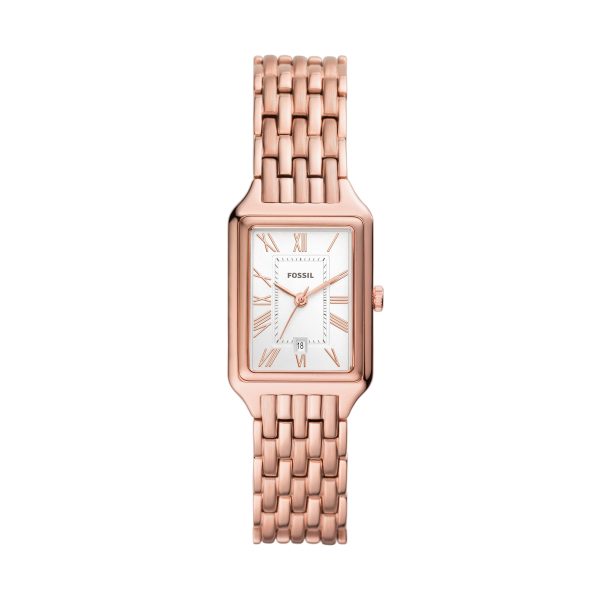 Fossil Raquel 23mm Three-Hand Date Stainless Steel Watch - Preorder