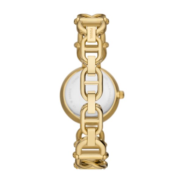 Fossil Carlie 30mm Three-Hand Stainless Steel Watch - Preorder