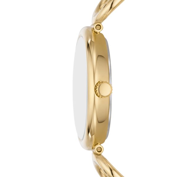 Fossil Carlie 30mm Three-Hand Stainless Steel Watch - Preorder