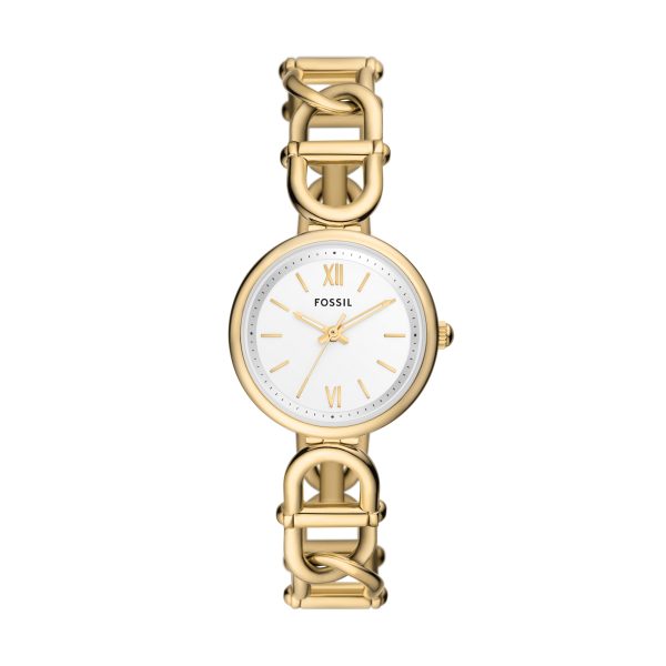 Fossil Carlie 30mm Three-Hand Stainless Steel Watch - Preorder