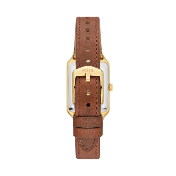 Fossil Raquel 23mm Three-Hand Date Leather Watch - Preorder