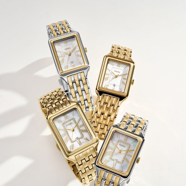 Fossil Raquel 26mm Three-Hand Date Stainless Steel Watch - Preorder