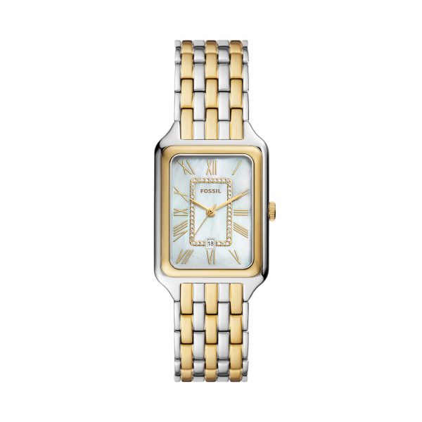 Fossil Raquel 26mm Three-Hand Date Stainless Steel Watch - Preorder