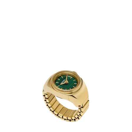 Gold-Tone / Green Dial