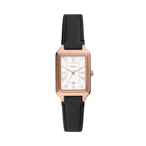 Fossil Raquel 23mm Three-Hand Date LiteHide™ Leather Watch - Preorder