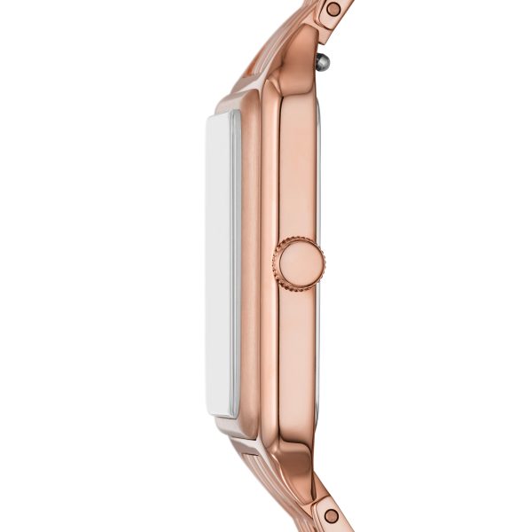 Fossil Raquel 26mm Three-Hand Date Stainless Steel Watch - Preorder