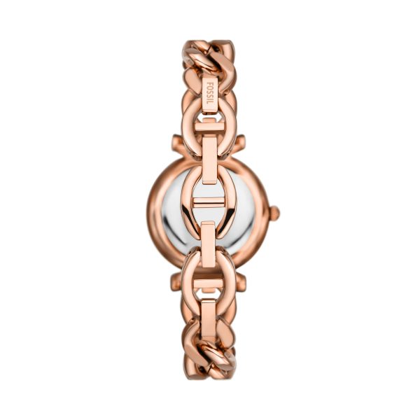 Fossil Carlie Mini 28mm Three-Hand Stainless Steel Watch - Preorder