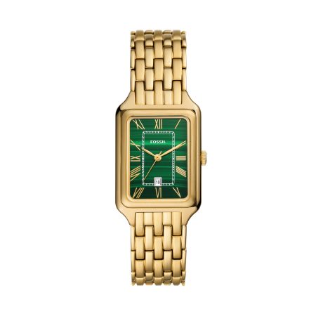 Gold-Tone / Green Dial