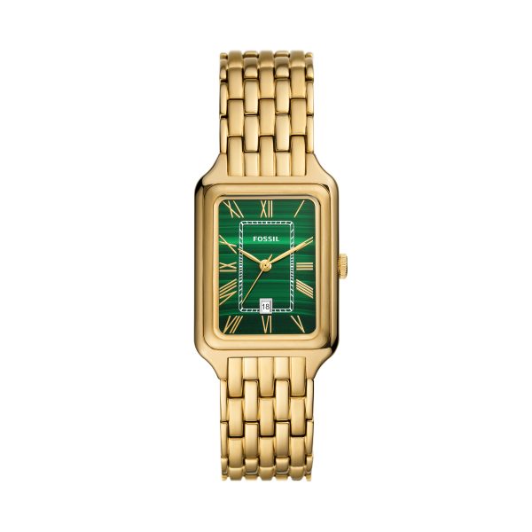 Fossil Raquel 26mm Three-Hand Date Stainless Steel Watch - Preorder