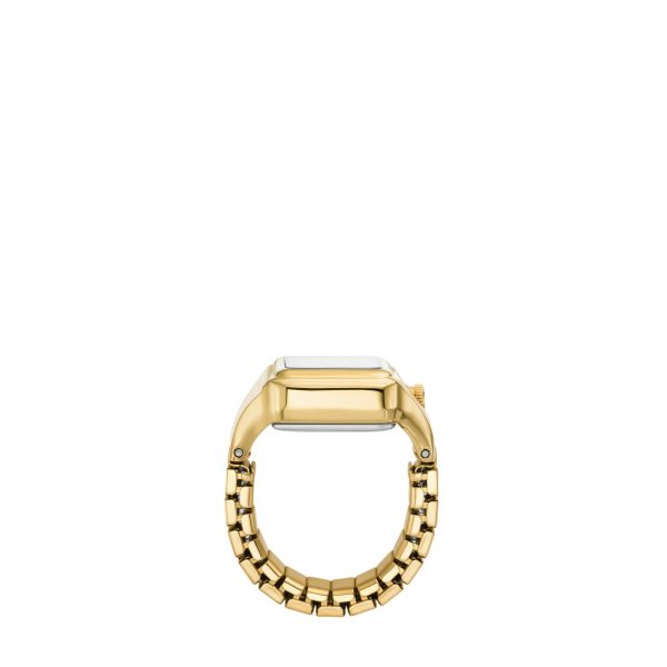 Fossil Raquel Watch Ring 14mm Two-Hand Stainless Steel - Preorder