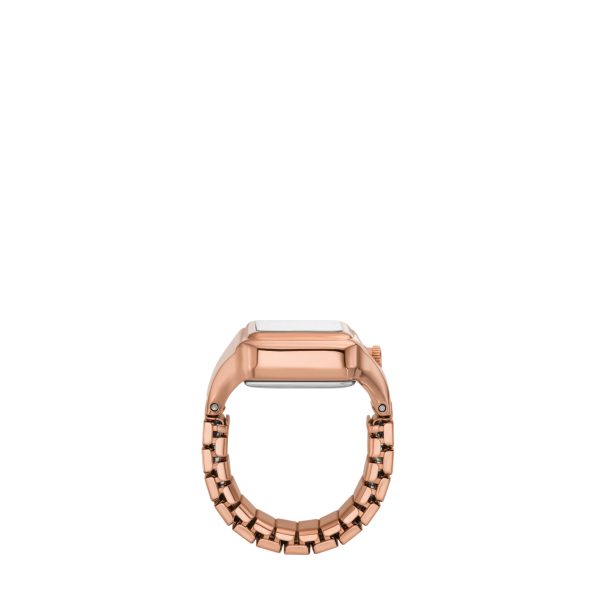 Fossil Raquel Watch Ring 14mm Two-Hand Stainless Steel - Preorder