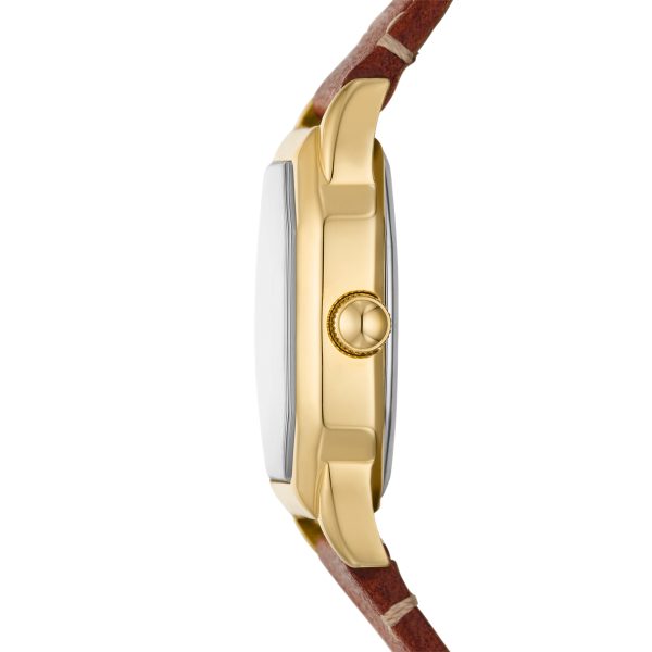 Fossil Harlow 27mm Three-Hand Leather Watch - Preorder