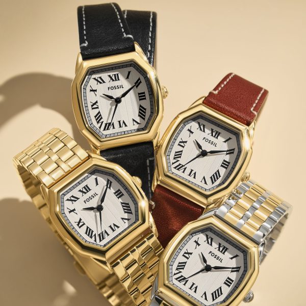 Fossil Harlow 27mm Three-Hand Leather Watch - Preorder