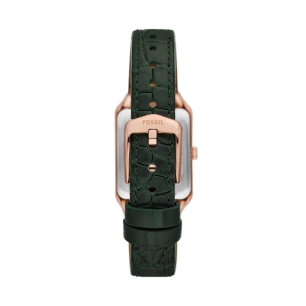 Fossil Raquel 23mm Three-Hand Date Croco LiteHide™ Leather Watch - Preorder