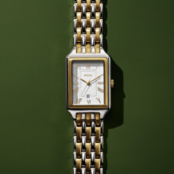 Fossil Raquel 23mm Three-Hand Date Stainless Steel Watch - Preorder