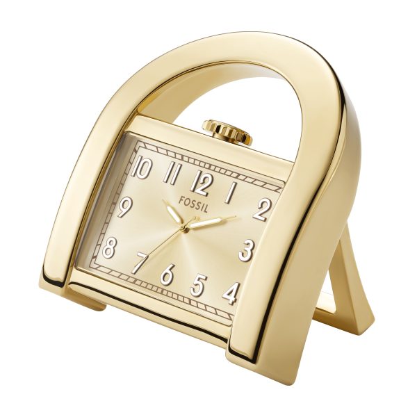 Fossil Harwell 53mm Three-Hand Desk Clock - Preorder